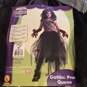 Rubie’s Gothic Prom Queen Costume, Child’s Medium